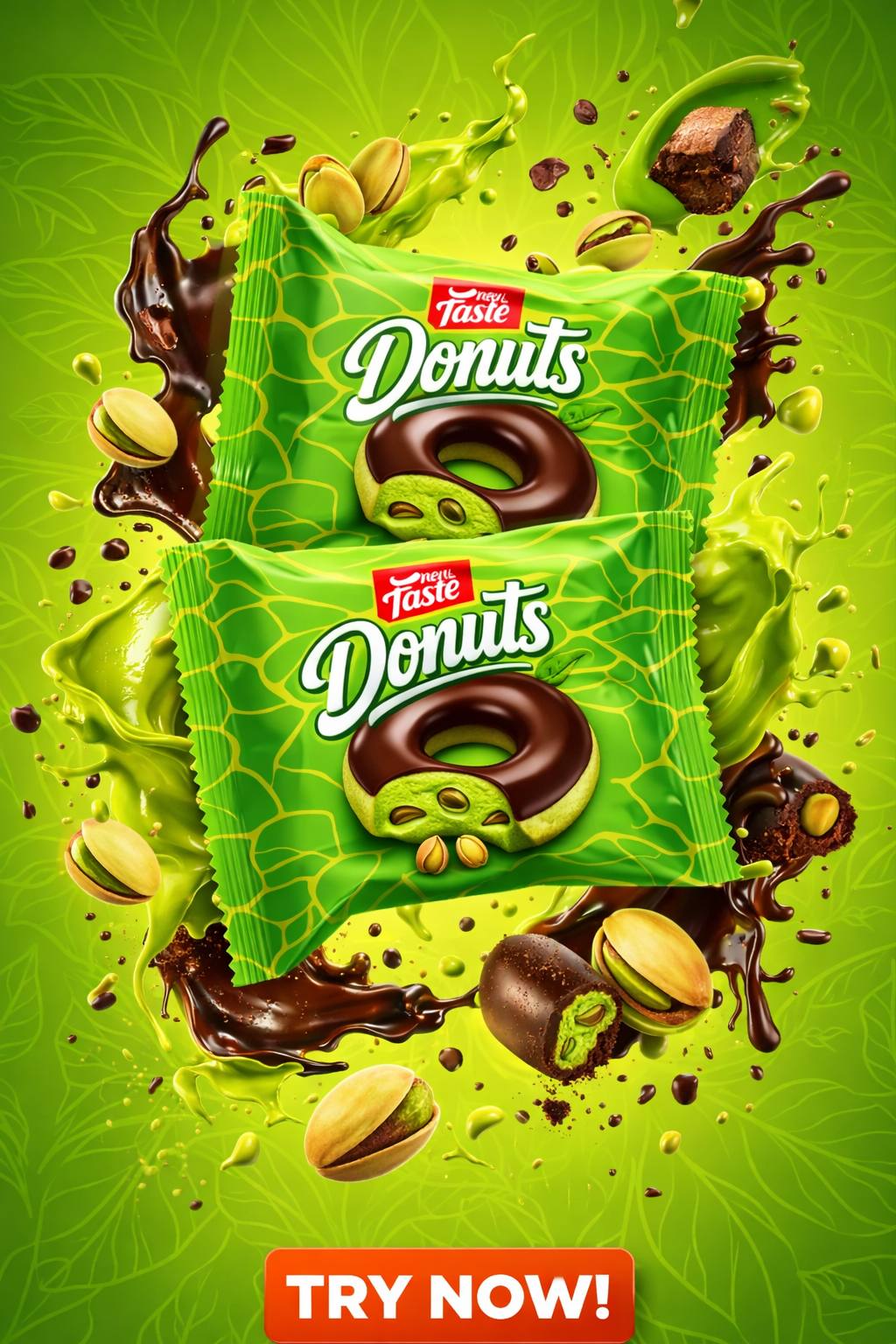 Donuts pistachio